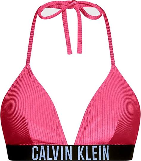 Calvin Klein Triangle RP Bikini Top Dames Pink Bol