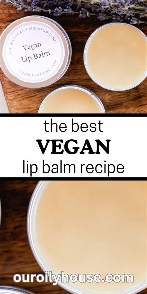 Vegan Lip Balm Recipe Artofit