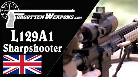 British L129a1 Sharpshooter Rifle History Of Weapons And War