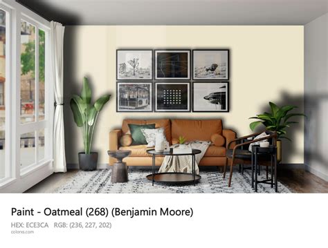 Benjamin Moore Oatmeal 268 Paint Color Codes Similar Paints And