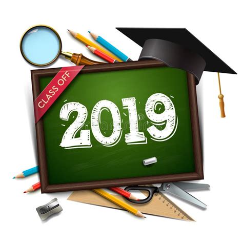 Graduating Class Of 2019 Poster Party Invitation Greeting Card In