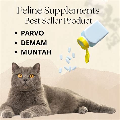 Ubat Parvo Kucing Supplement Cat Shopee Malaysia