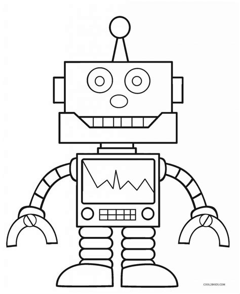 Desenhos De Robô Para Colorir Páginas Para Impressão Grátis