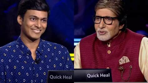 Kbc 14 Contestant Ayush Garg Surprises Big B By Bringing His