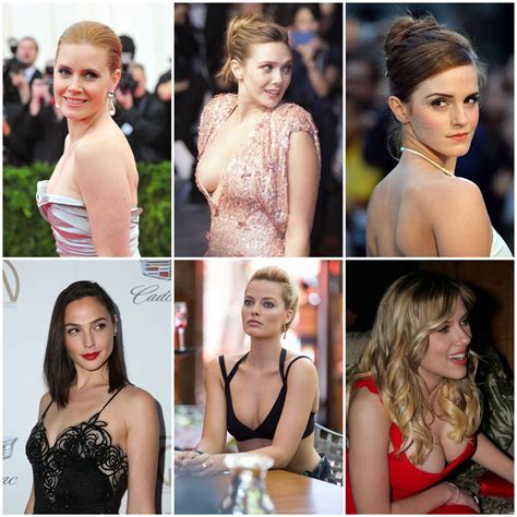 Amy Adams Vs Elizabeth Olsen Vs Emma Watson Vs Gal Gadot Vs Margot