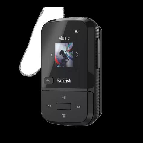 SanDisk 32GB Clip Sport Plus MP3 Player Black SDMX30 032G G46K EBay