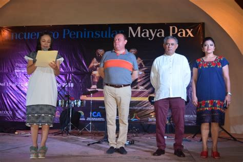 Inicia El Encuentro Peninsular De Maya Pax En La Casa De La Cultura De