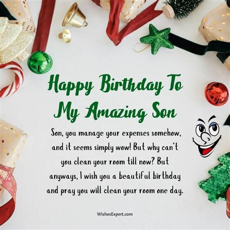 25+ Funny Birthday Wishes For Son From Mom & Dad