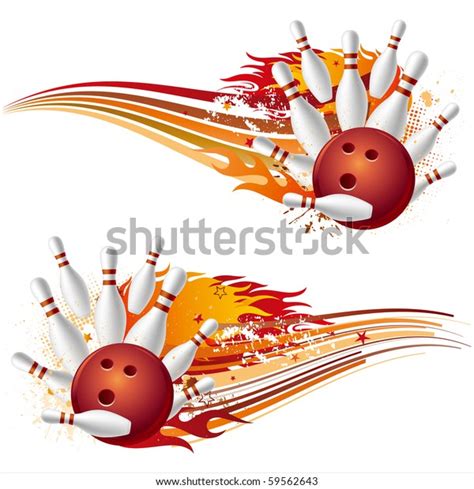 Bowling Border: Over 499 Royalty-Free Licensable Stock Vectors & Vector ...