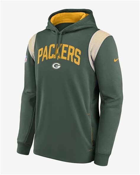 Nike Therma Athletic Stack (NFL Green Bay Packers) Men's Pullover ...