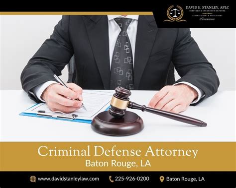 Legal Services David E Stanley Aplc Baton Rouge La