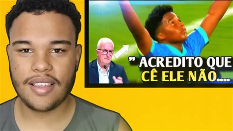 Dorival Junior Rasgou Elogios Para O Endrick Olha O Que Ele Falou