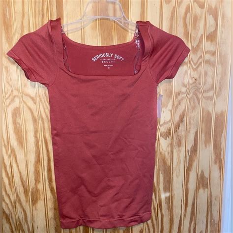 Aeropostale Tops Nwt Seriously Soft Aeropostale Sculpt Top Poshmark