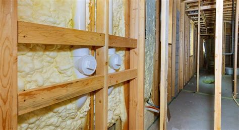 Framing A Basement Insulating Fiberglass Foam