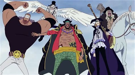 One Piece Blackbeards 10 Titanic Captains Including Aokiji And