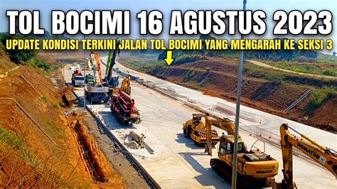 Tol Bocimi Tahap 3 Kapan Dimulai Kontruksinya YouTube