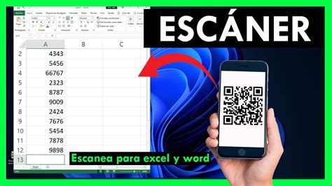 Guardar C Digos De Barras En Excel Lector De C Digo Qr En Excel