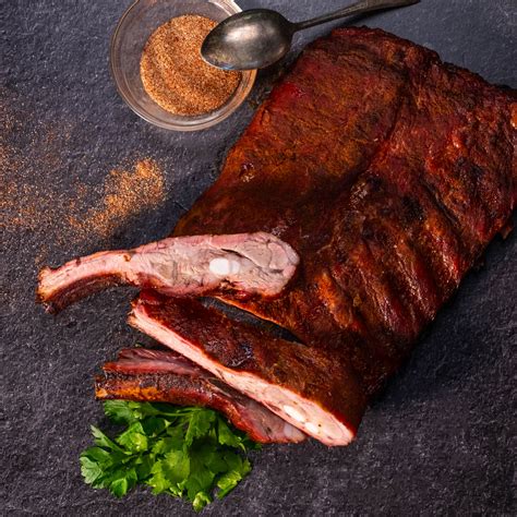 Traditional Rub St Louis Ribs - SunPork Fresh Foods