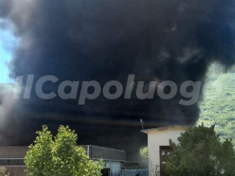 Gea Incendio All Azienda Smaltimento Rifiuti Il Capoluogo