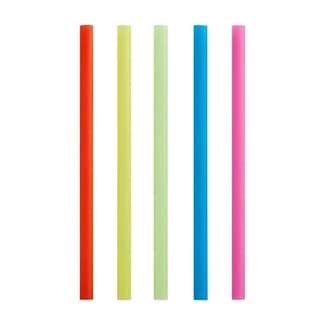 Jumbo Neon Straws Unwrapped Ragg S Supply