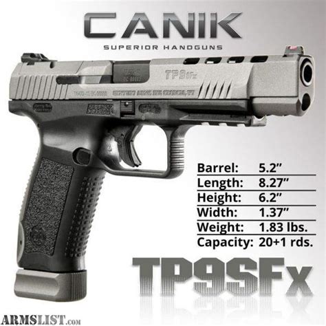 Armslist For Sale New In Box Canik Tp9sfx 9mm