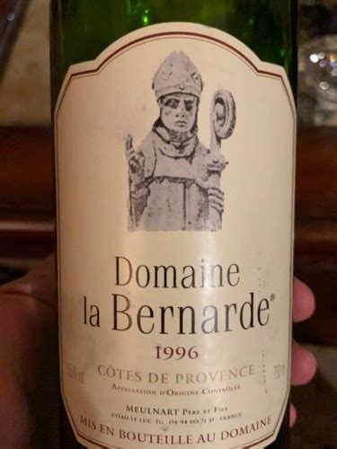 Domaine La Bernarde C Tes De Provence Rouge Vivino France