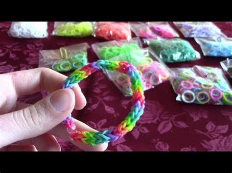 Come Fare Un Bracciale Fai Da Te Con Gli Elastici Youtube