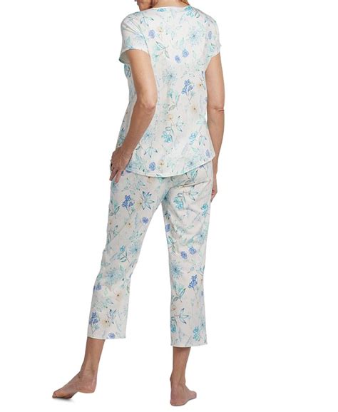 Miss Elaine Floral Print Pajamas Set Macys