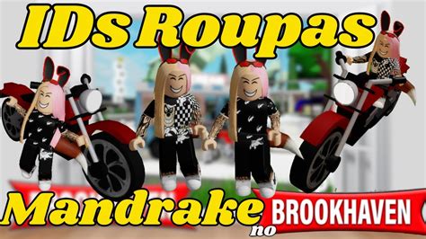 Como Colocar Roupas De Mandrake No Brookhaven Rp Roblox Ids Roblox