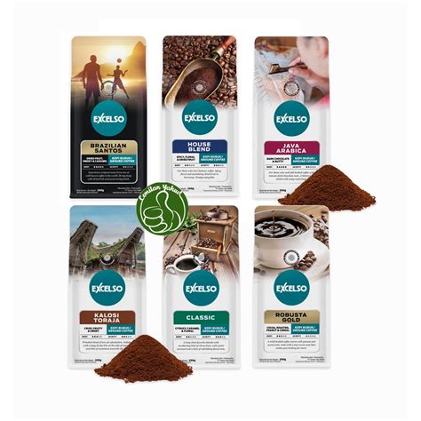 Jual Kopi Bubuk Excelso Ground Coffee Gr All Variant Shopee