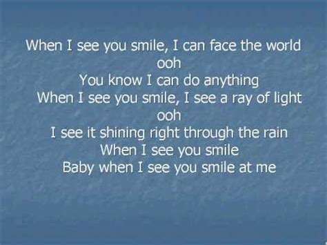 112 - When I See You Smile Lyrics | LetsSingIt Lyrics