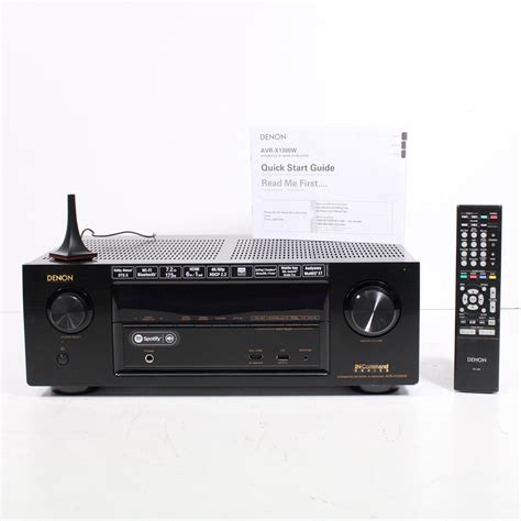 Denon AVR-X1300W 7.2 Channel Full 4K Bluetooth AV Receiver with Origin