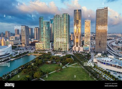 Miami Skyline Aerial