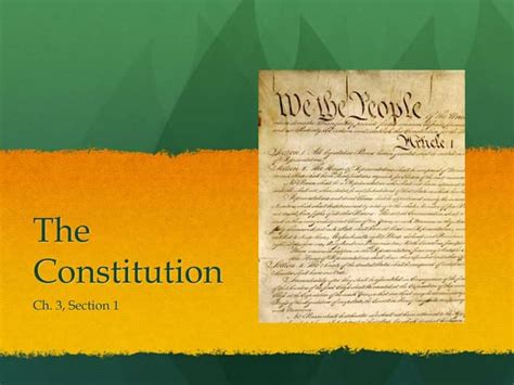 6 Major Principles Constitution