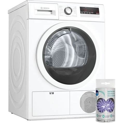 Bosch Sèche Linge Frontal Condensation 7kg B électronique Tambour 112l Autodry 59 Blanc