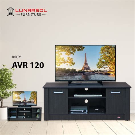 Jual MEJA TV MINIMALIS LUNAR LVR 122 AVR 120 MURAH BARU SERBAGUNA RAK