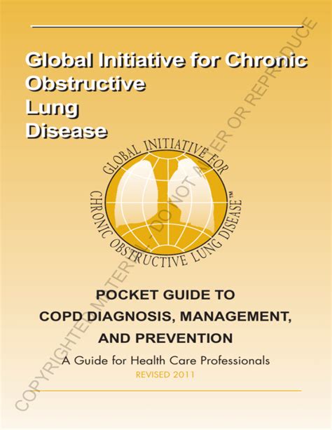 Pocket Guide To Copd The Global Initiative For Chronic Obstructive