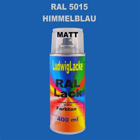 RAL 5015 Himmelblau Matt 400 Ml 1K Spray 7 54