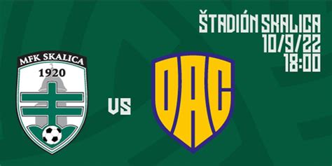 Mfk Skalica Fc Dac Dunajsk Streda Fortuna Liga Ticketlive