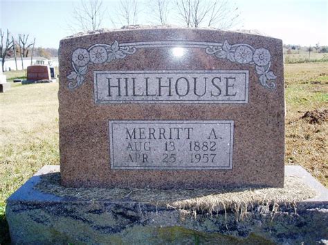 Merritt Andrew Hillhouse M Morial Find A Grave