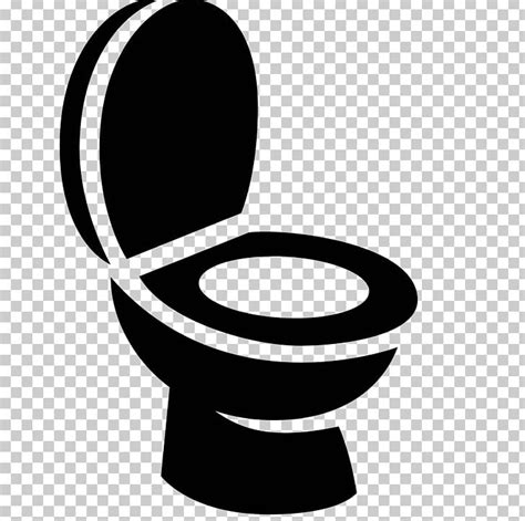 Flush Toilet Computer Icons Bathroom PNG Clipart Bathroom Black And