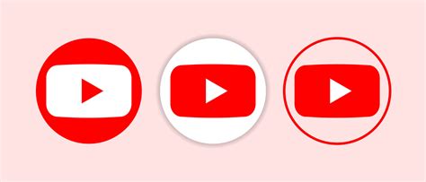 Youtube Symbol Logo 17216352 Vektor Kunst Bei Vecteezy