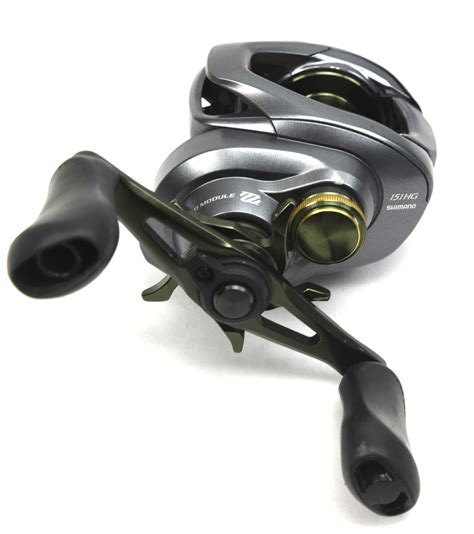 SHIMANO CURADO DC 151HG 7 4 1 Left Handed Baitcast Reel From USA Used