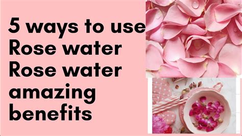 How To Use Rose Water5 Ways To Use Rose Waterrose Water Amazing