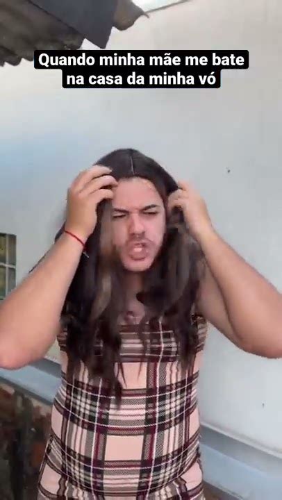 QUANDO MINHA MÃE ME BATE NA CASA DA MINHA VÓ part 2 shorts YouTube