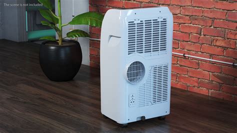 Black Decker Floor Portable Air Conditioner 3d Model 39 Max 3ds Blend C4d Fbx Ma Lxo