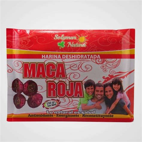 Maca Roja En Polvo Gr Natural Energizante Vigorizante Cuotas