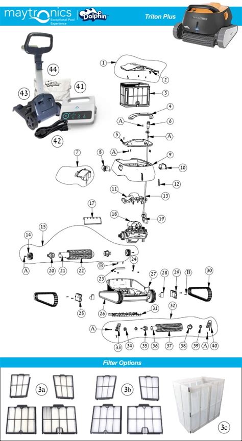 Dolphin Triton Ps Plus Pool Parts