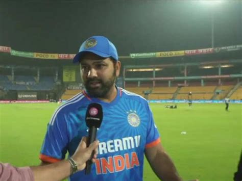 Rohit Sharma Statement After India Win