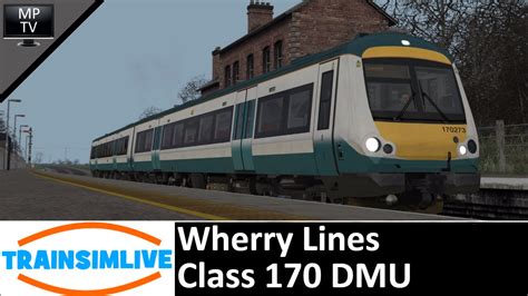 Mattplaystv 1080p Train Simulator Wherry Lines Class 170 Dmu Youtube